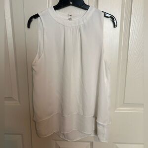 J Crew off-white blouse